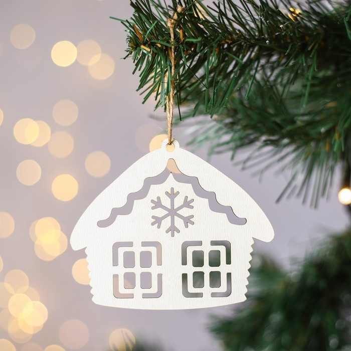 Ёлочные игрушки новогодние &laquo;Новый год: Чудес и волшебства&raquo;, набор 5 шт