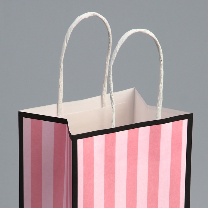 Пакет подарочный крафтовый, упаковка, &laquo;Красота&raquo;, 12 х 21 х 9 см