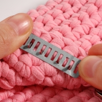 Декоративные элементы на прокол &laquo;Hand made&raquo;, 5,4 &times; 1 см, 10 шт, цвет серебряный