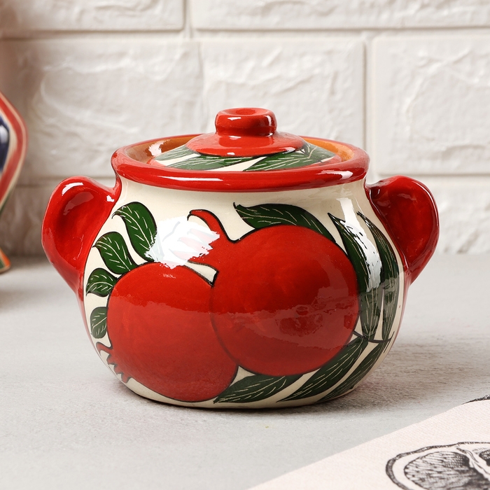 Сахарница Риштанская Керамика Сахарница Риштанская Керамика "Гранат", 500 мл 10402720