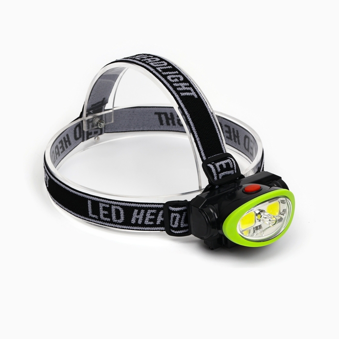 Фонарь налобный аккумуляторный, 5Вт, 1200 мАч, 120 лм, 2 режима, лазер, 5 х 6.5 см, зеленый Фонарь налобный аккумуляторный, 5Вт, 1200 мАч, 120 лм, 2 режима, лазер, 5 х 6.5 см, зеленый