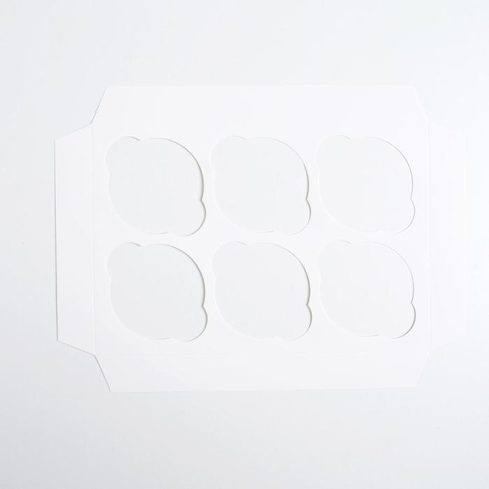 Коробка для капкейка &laquo;С Новым годом!&raquo;, 23 х 16 х 7.5 см, Новый год