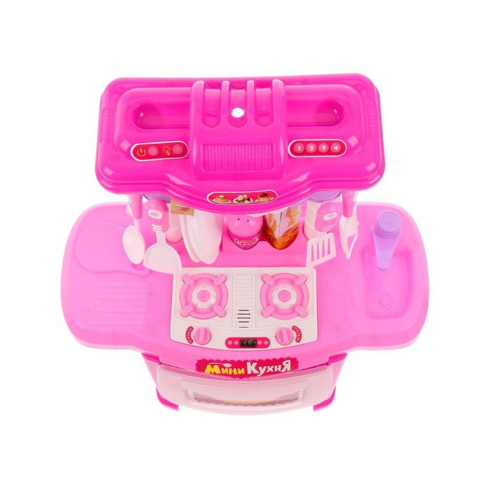 Игровой модуль кухня «Готовим весело» с аксессуарами, свет, звук, высота 46 см Игровой модуль кухня «Готовим весело» с аксессуарами, свет, звук, высота 46 см