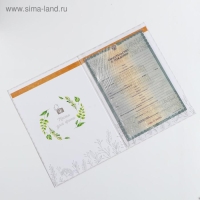 Папка для свидетельства о рождении «Мишки», А4 Папка для свидетельства о рождении «Мишки», А4