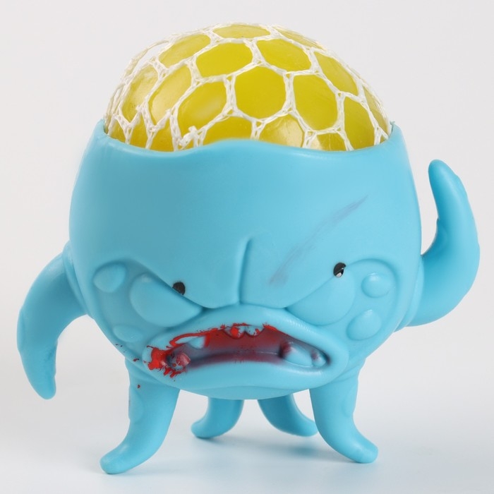 Хэллоуин. Антистресс сквиш мялка &laquo;Монстры&raquo;, в пакете, с жидкостью