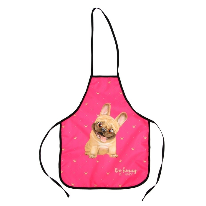 Фартук для труда + нарукавники, 485 х 395/250 х 160 мм, рост 116-146 см, Calligrata, Фартук для труда + нарукавники, 485 х 395/250 х 160 мм, рост 116-146 см, Calligrata, "Бульдожка"