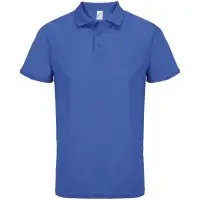 Рубашка поло унисекс Pitcher, ярко-синяя (royal), размер M
