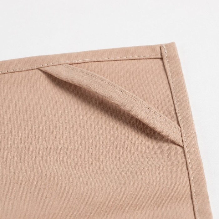 Полотенце Этель Kitchen 40х73 см, цвет бежевый, 100% хлопок, саржа 220 г/м2