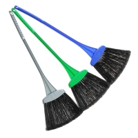 Метла с черенком жёсткая &laquo;Удобная&raquo;, цвета МИКС