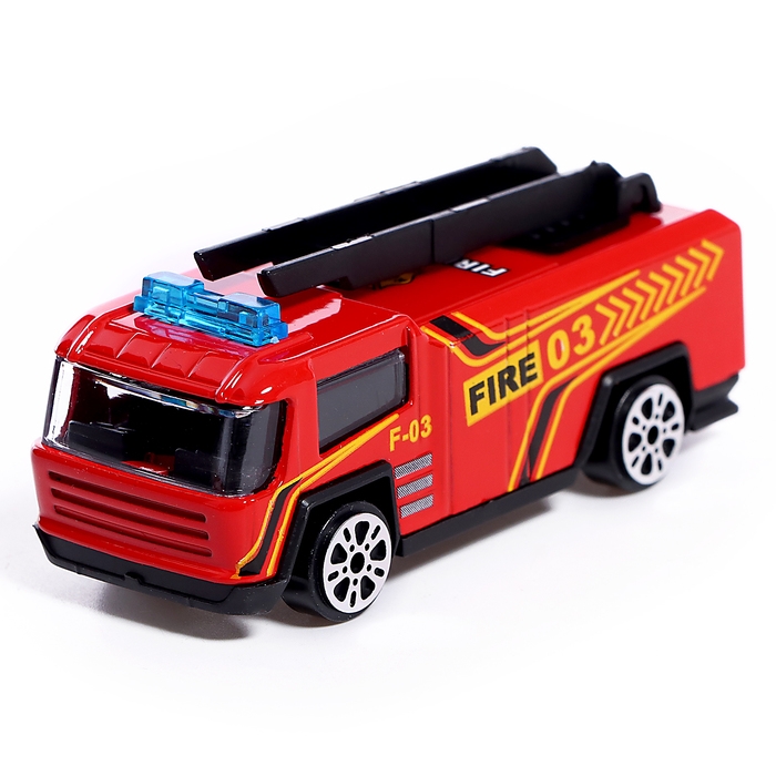 Игровой набор &laquo;Спецтехника&raquo;, с 3 машинами и аксессуарами, цвет МИКС