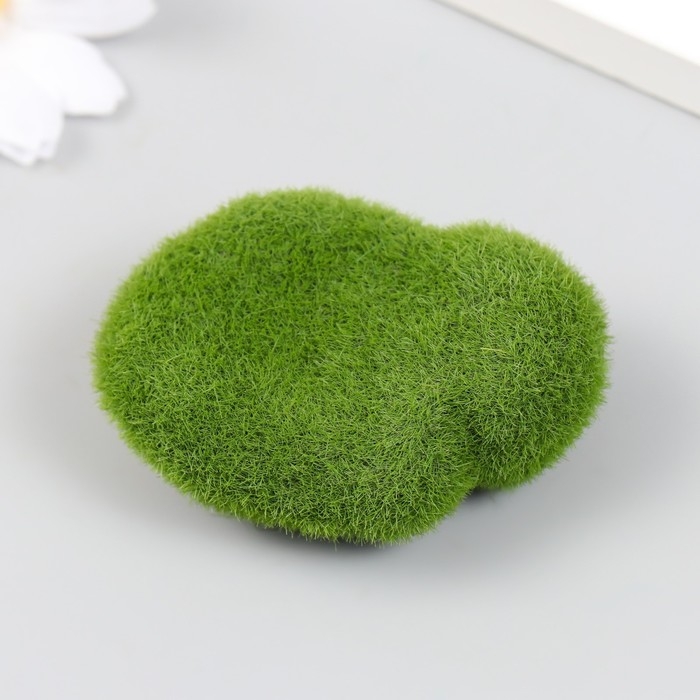 Мох искусственный "Камешек" 6 см