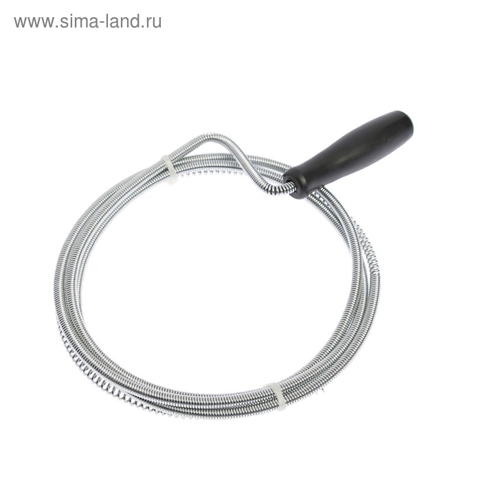 Трос сантехнический ZEIN engr, оцинкованный, с ручкой, d=5 мм, L=1,5 м