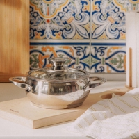 Кастрюля из нержавеющей стали SL Home &laquo;Олла&raquo;, 1,5 л, d=16 см, h=8 см, с крышкой, капсульное дно, индукция