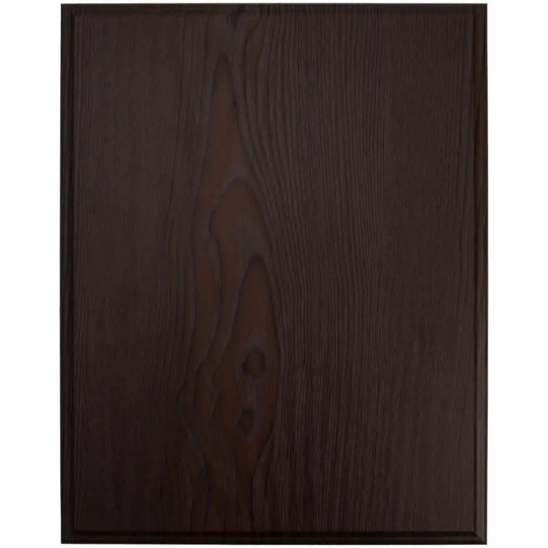 Плакетка Plaque XL, венге с серебристой пластиной Плакетка Plaque XL, венге с серебристой пластиной