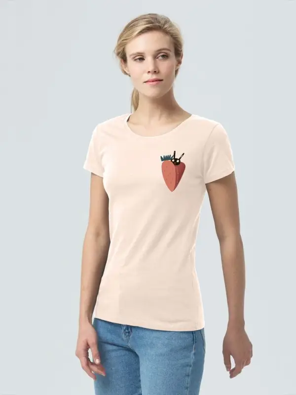 Футболка женская &laquo;Любоф-моркоф&raquo;, розовая, размер S