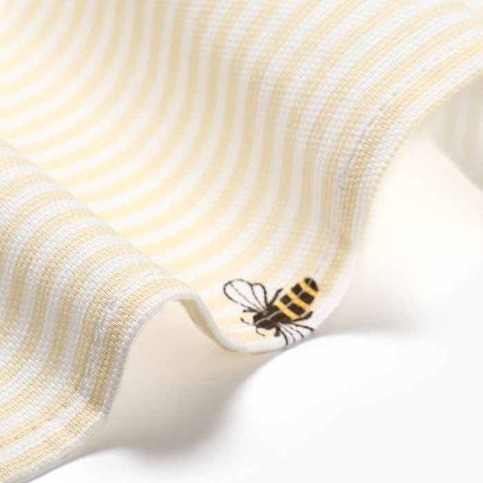 Дорожка Доляна "Пчёлки" 40х146см, рогожка 164 г/м2, 100% хл