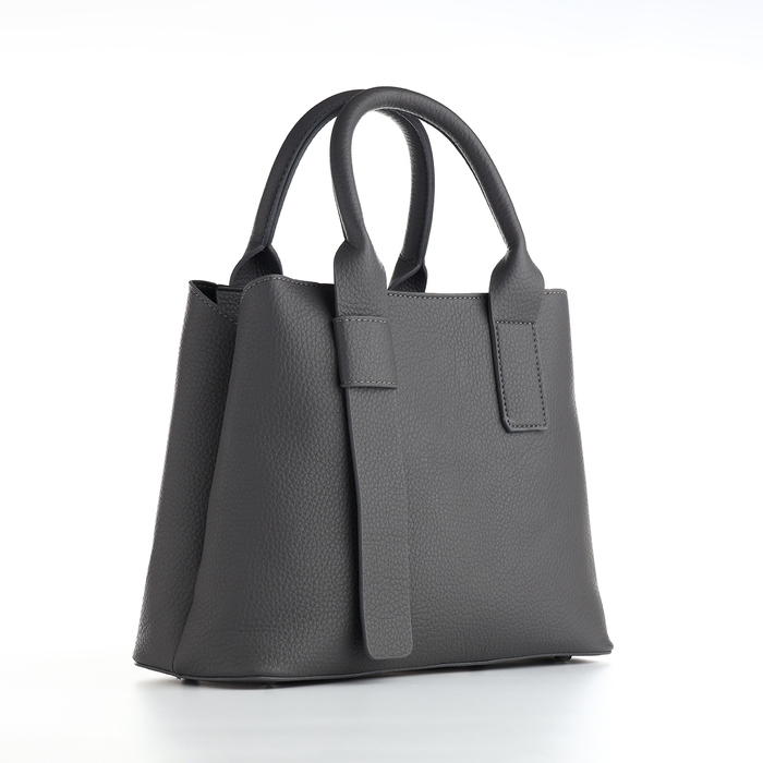 Сумка женская на молнии, TEXTURA, средний размер, цвет серый Сумка женская на молнии, TEXTURA, средний размер, цвет серый