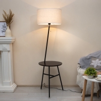 Торшер 19072/1 E27 40Вт черный 45х40х170 см