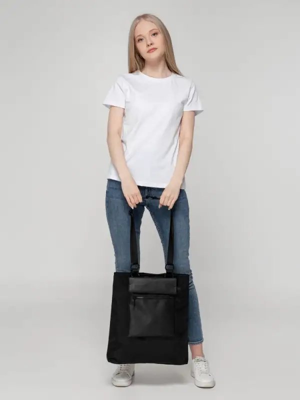 Рюкзак-трансформер ringLink с отстегивающимся карманом, черный