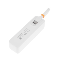 Внешний аккумулятор DX151, 5000 мАч, USB, Type-C, кабель Type-C, фонарь, белый Внешний аккумулятор DX151, 5000 мАч, USB, Type-C, кабель Type-C, фонарь, белый