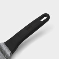 Сковорода гриль Доляна &laquo;Моно&raquo;, d=18 см, индукция, цвет темный мрамор