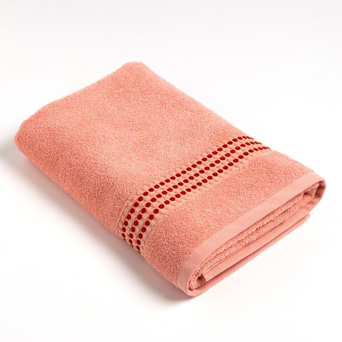 Полотенце махровое Love Life &laquo;Адажио&raquo; 70х140 см, пудровый, 100% хл, 450 гр/м2