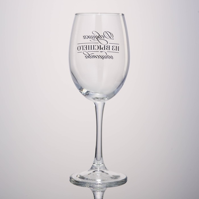 Бокал для вина "Девушка из высшего общества", 360 мл