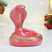 Подставка для мелочей "Кобра" 16см, красная Подставка для мелочей "Кобра" 16см, красная