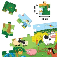 Пазл «Собери, найди, покажи. Синий трактор на ферме», 35 элементов Пазл «Собери, найди, покажи. Синий трактор на ферме», 35 элементов