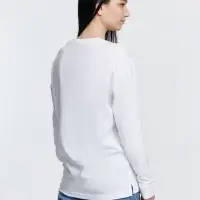 Футболка унисекс с длинным рукавом Pioneer LSL, белая, размер 4XL