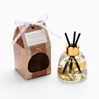 Диффузор ароматический палочки, ароматизатор для дома &laquo;Аромадиффузор: Прекрасная атмосфера&raquo;, цитрус, 120 мл.