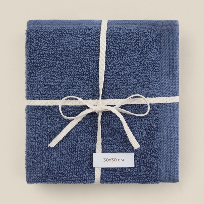 Набор салфеток SL HOME: Basic Набор салфеток SL HOME: Basic "Ривьера" 30х30 см - 3 шт., 100% хлопок, 530 г/м2