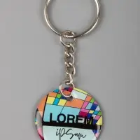 Брелок с полимерным покрытием Harz на заказ