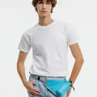 Сумка поясная с отделением для бутылки Waterun, голубая