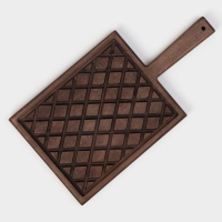 Доска разделочная для подачи Wild Kitchen, 42&times;22&times;2.5 см, граб темный