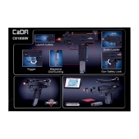 Конструктор Оружие Техно &laquo;Автомат УЗИ&raquo;, 359 деталей, 6 пуль, стреляет