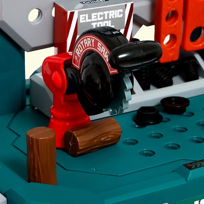 Игровой модуль 2 в 1 &laquo;Верстак&raquo;, 78 элементов