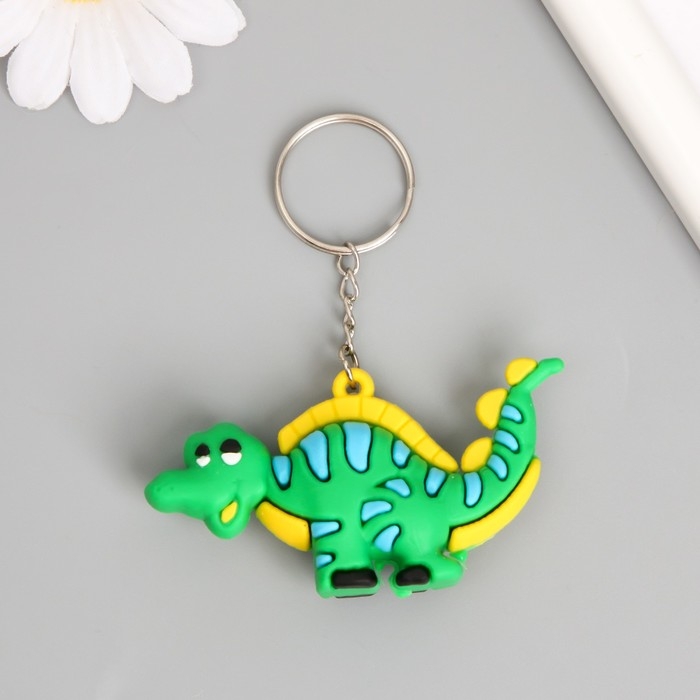 Брелок резина Брелок резина "Длинный динозавр" МИКС 7,5х3,5х2 см