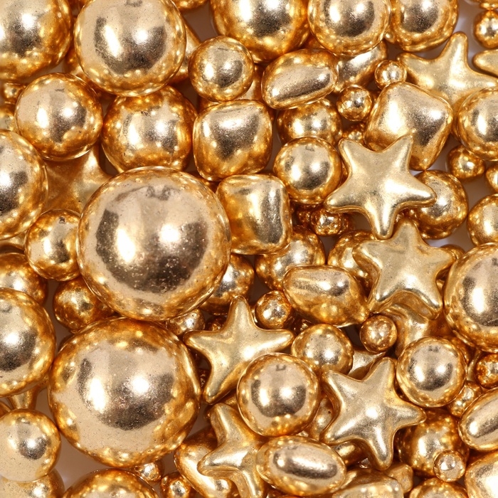 Кондитерская посыпка &laquo;Золотой микс&raquo;, 50 г