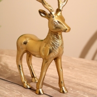 Подсвечник "Олень" алюминий 19х12х28 см Подсвечник "Олень" алюминий 19х12х28 см