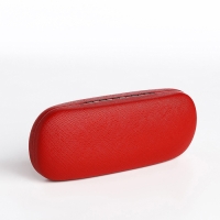 Футляр для очков хлопушке, длина 16 см, цвет красный Футляр для очков хлопушке, длина 16 см, цвет красный