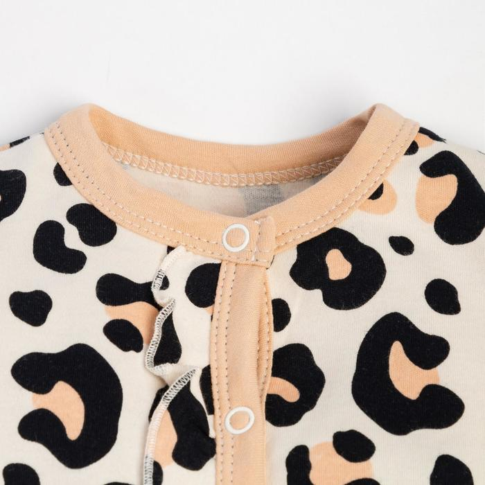 Комбинезон Крошка Я &laquo;Леопард&raquo;, рост 74-80 см