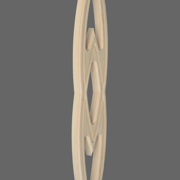 Балясина плоская сорт АВ 18х90х900 №1