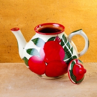 Чайник Риштанская Керамика "Гранаты", 1600 мл Чайник Риштанская Керамика "Гранаты", 1600 мл