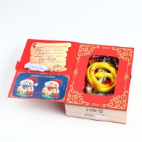 Сладкий детский подарок &laquo;Волшебного нового года&raquo;, игрушка змея + конфеты, 300г