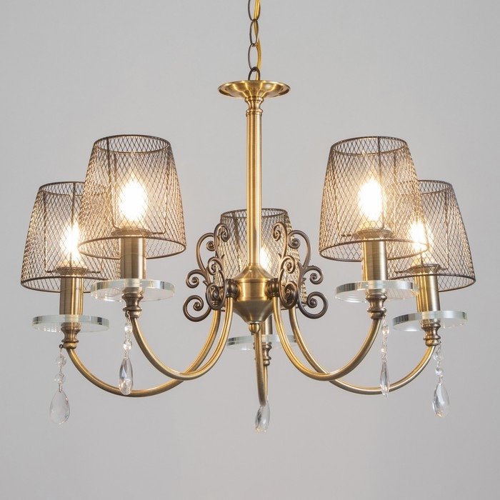 Люстра Люстра "Олимер" 5хE14 40Вт BayerLux