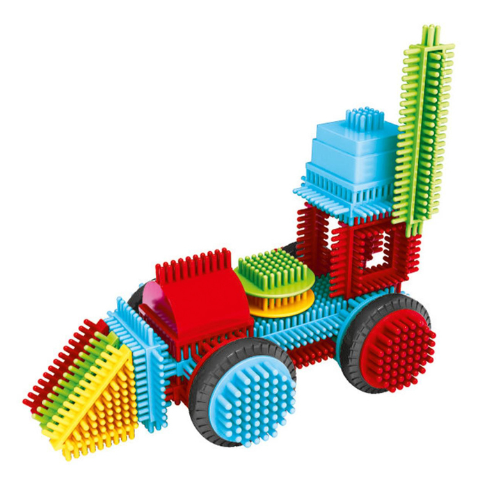 Конструктор игольчатый BRISTLES &laquo;Машина&raquo;, 150 деталей