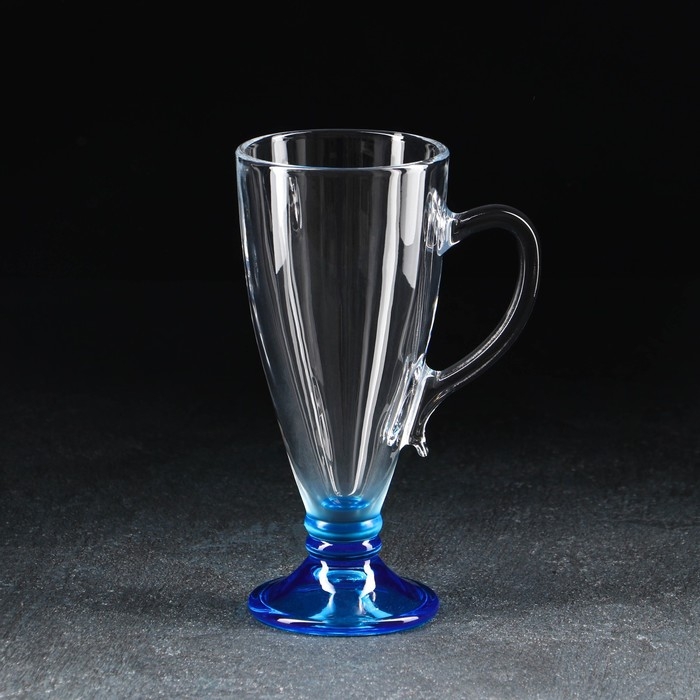 Кружка &laquo;Яркость&raquo;, стеклянная, 250 мл, цветное дно