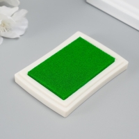 Штемпельная подушка "Салатовая" 7,7х5,2х1,8 см Штемпельная подушка "Салатовая" 7,7х5,2х1,8 см