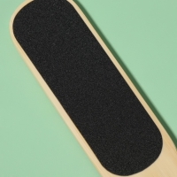 Пилка для ног &laquo;BAMBOO&raquo;, наждачная, двусторонняя, 23 см, бамбуковая